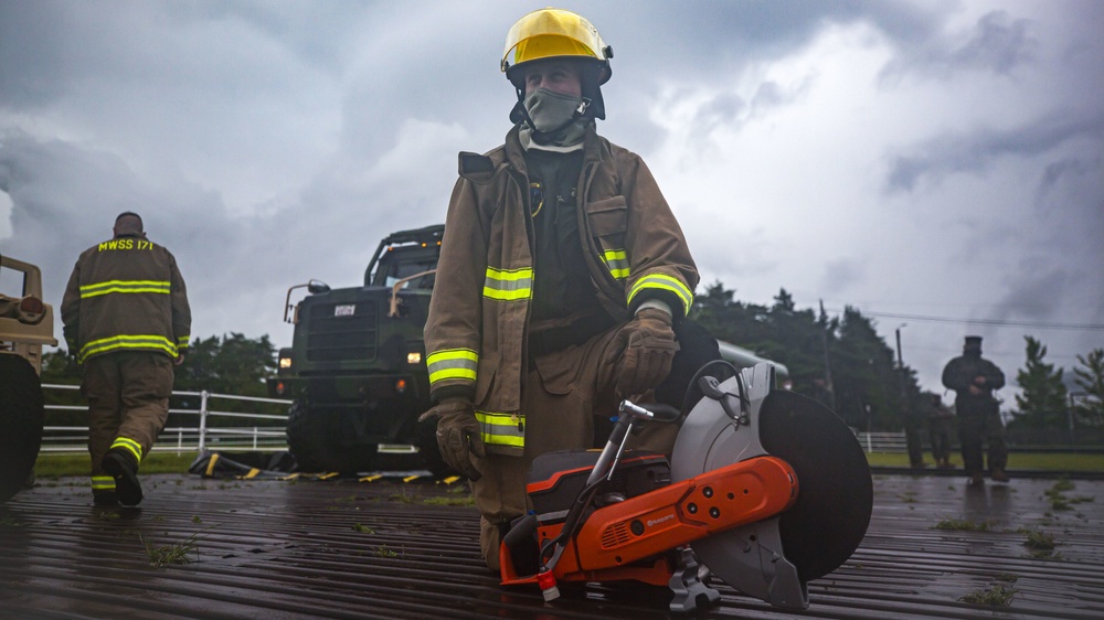 MWSS-171 FARP training in Fuji