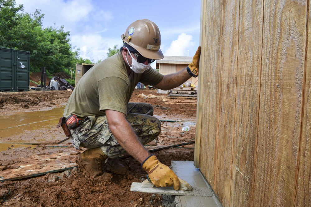 Seabees Construct Camp Tinian, Enable Future Joint Training Operations