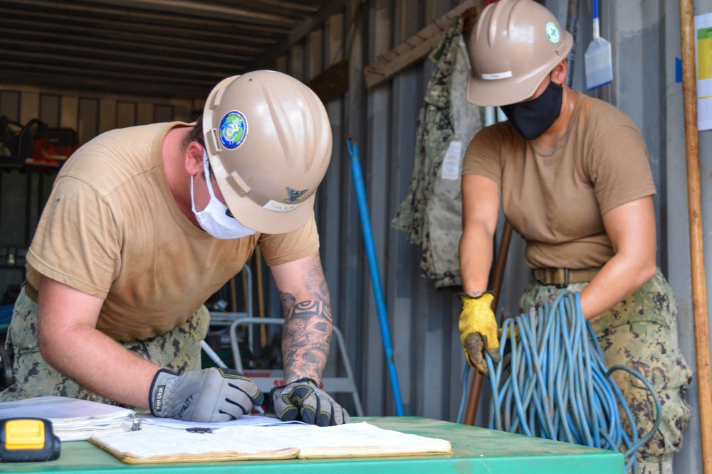 Seabees Construct Camp Tinian, Enable Future Joint Training Operations