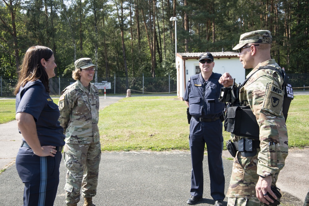 Partnership Shooting - USAG Ansbach Military Police  &amp; German Police