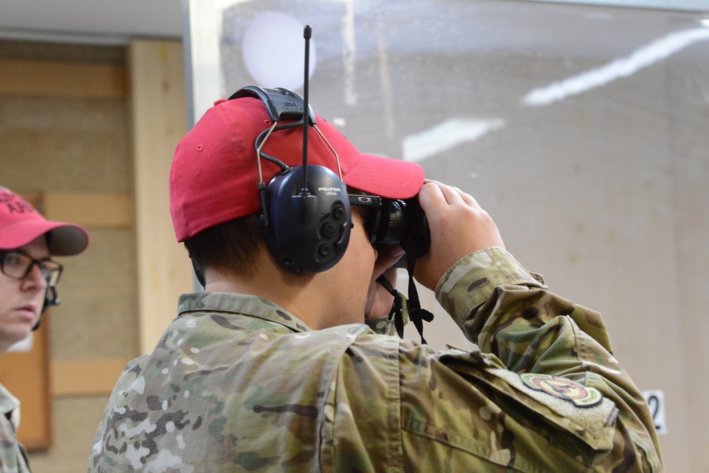 424th Air Base Squadron shooting at Chièvres range