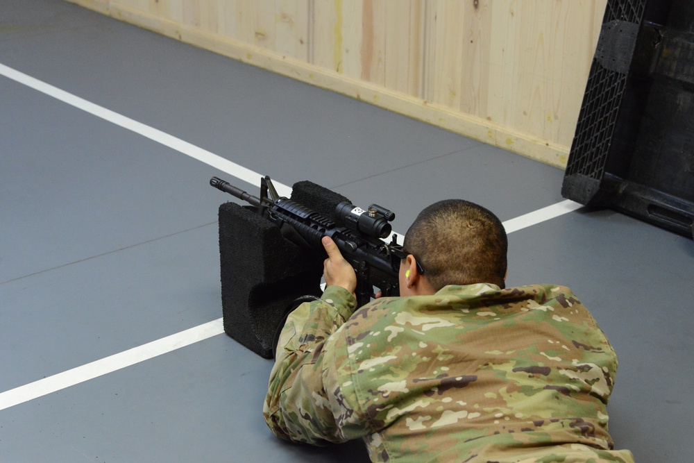 424th Air Base Squadron shooting at Chièvres range