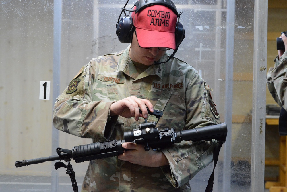 424th Air Base Squadron shooting at Chièvres range