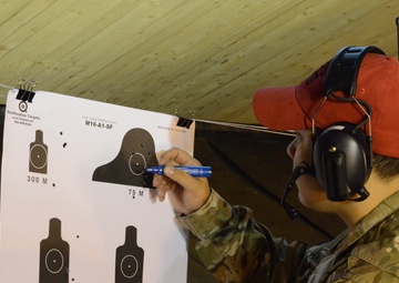 424th Air Base Squadron shooting at Chièvres range