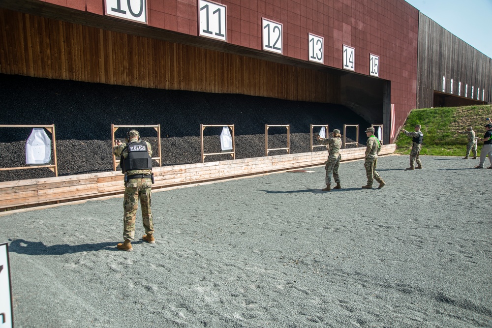 Partnership Shooting - USAG Ansbach Military Police  &amp; German Police