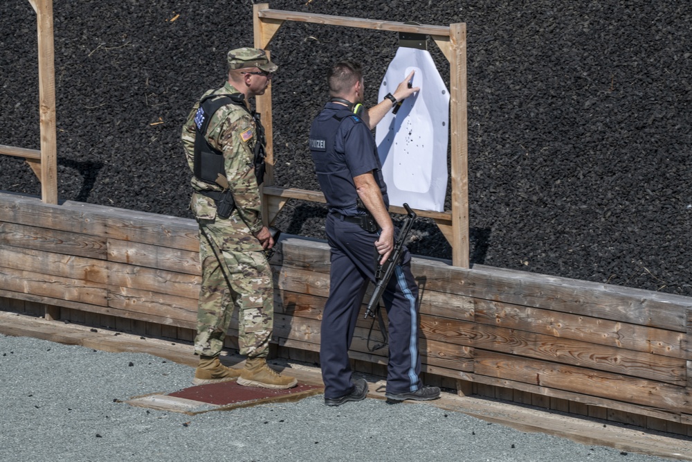 Partnership Shooting - USAG Ansbach Military Police  &amp; German Police