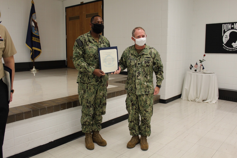 Surface Warfare Engineering School Command Names Sailors and Instructors of the Quarter