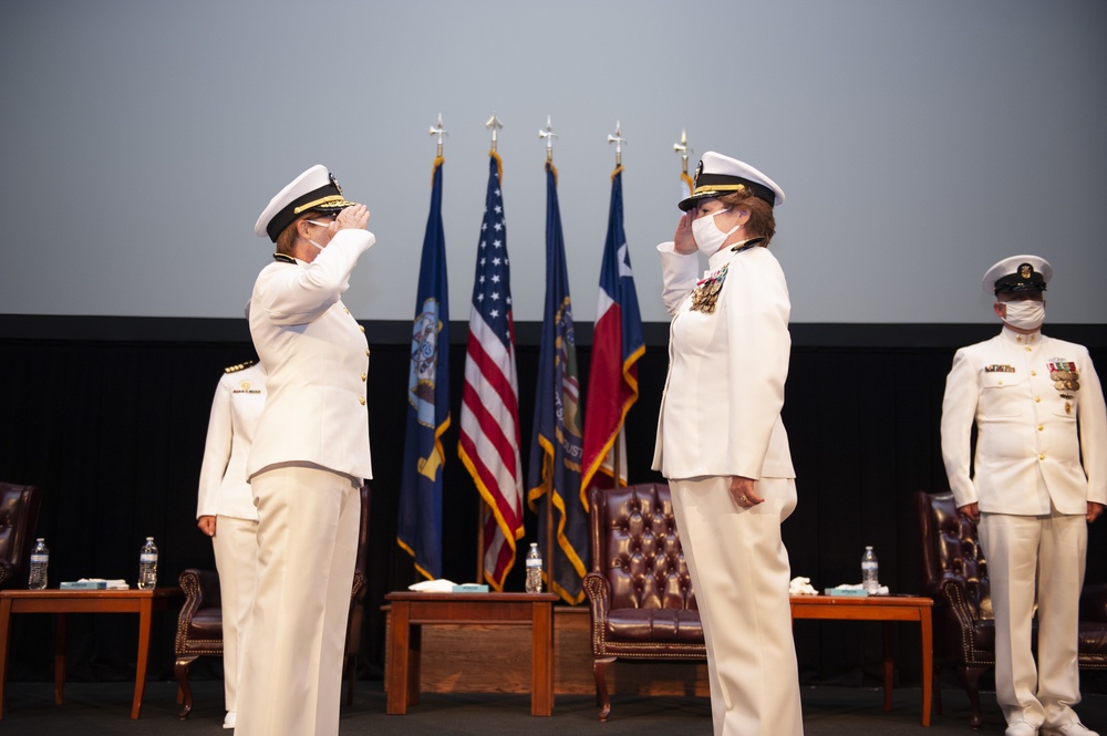 NMTSC Holds Combined Change of Command, Retirement Ceremony