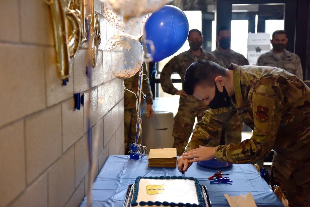 Goodfellow members, Buffalo Soldier re-enactors celebrate Air Force birthday