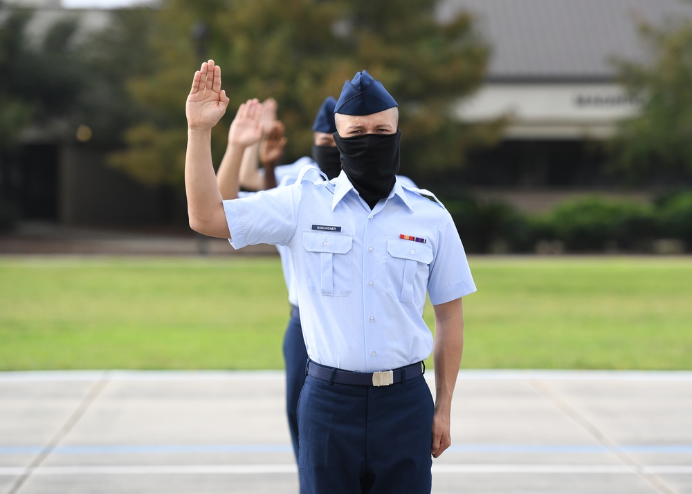 Keesler BMT graduation ceremony September 11, 2020