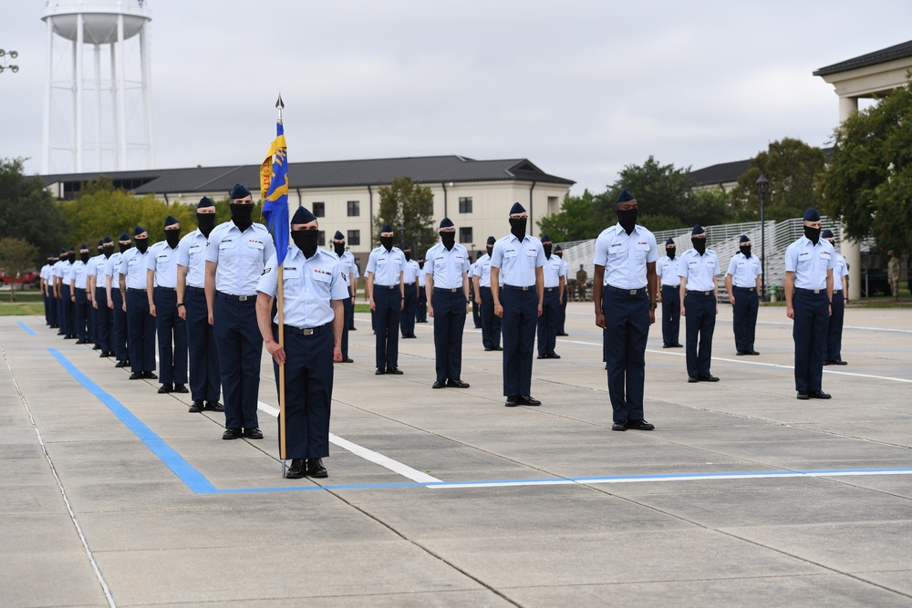 Keesler BMT graduation ceremony September 11, 2020