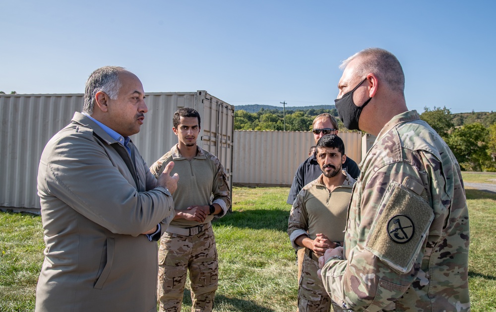 W.Va. Guard leaders meet Qatari Minister of Defense