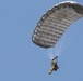 Special Tactics Airmen parachute for training