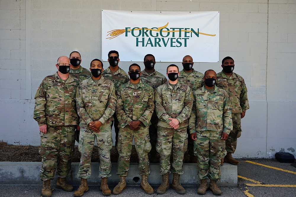 Michigan National Guard's COVID-19 Joint Task Force continues to serve in local Food Banks