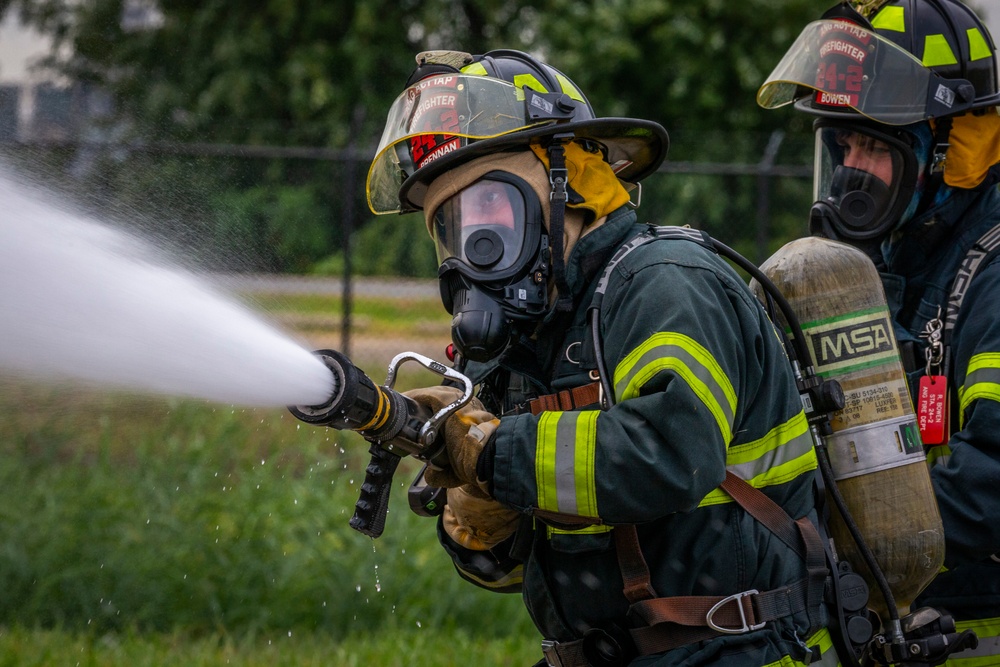 177th firefighters complete fire training