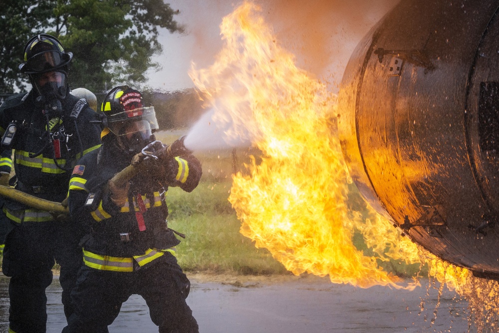 177th firefighters complete fire training