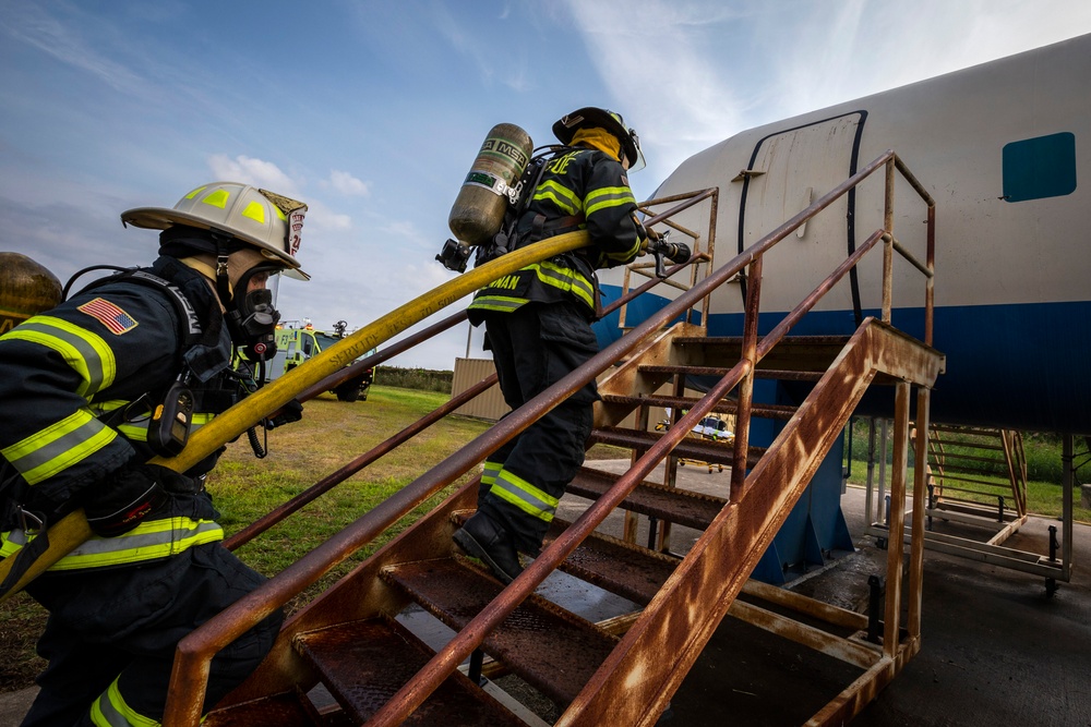 177th firefighters complete fire training