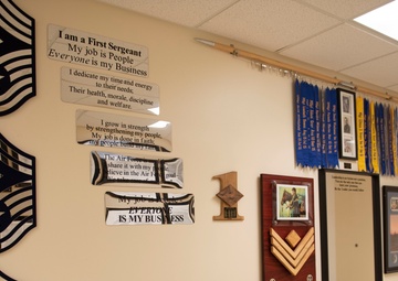 First Sergeant Council honors past, present peers with wall dedication
