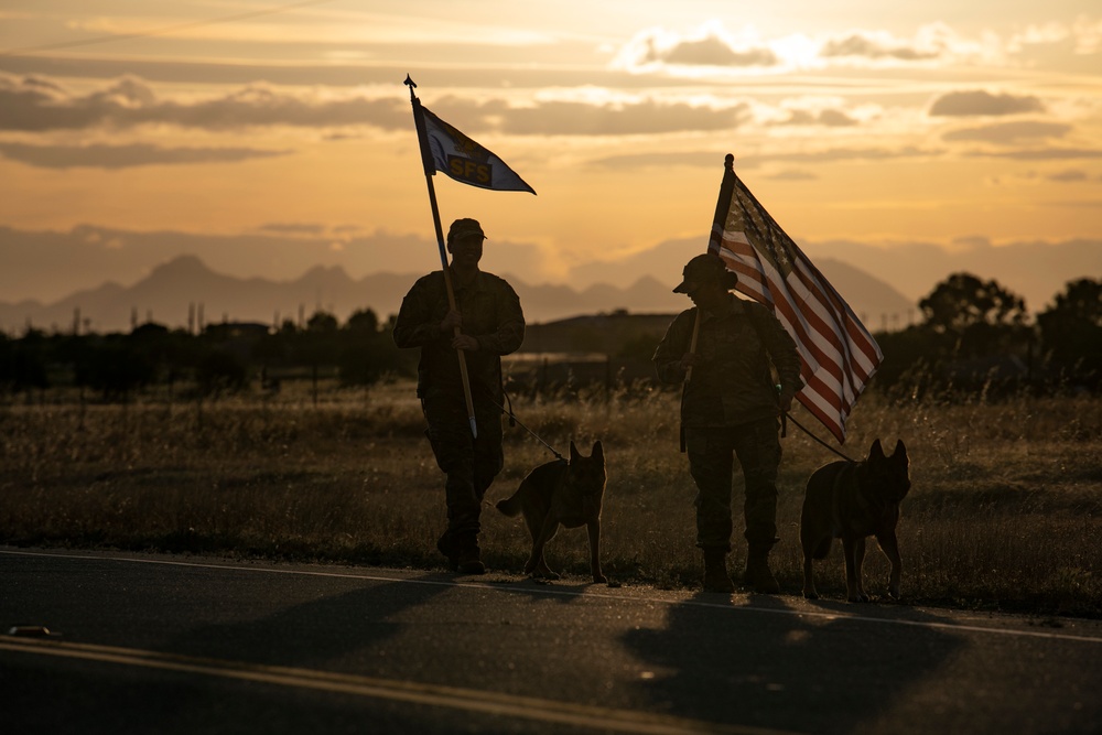 Police Week 2020: 9th SFS pay their respects