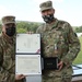 Outgoing Iron Division commander honored