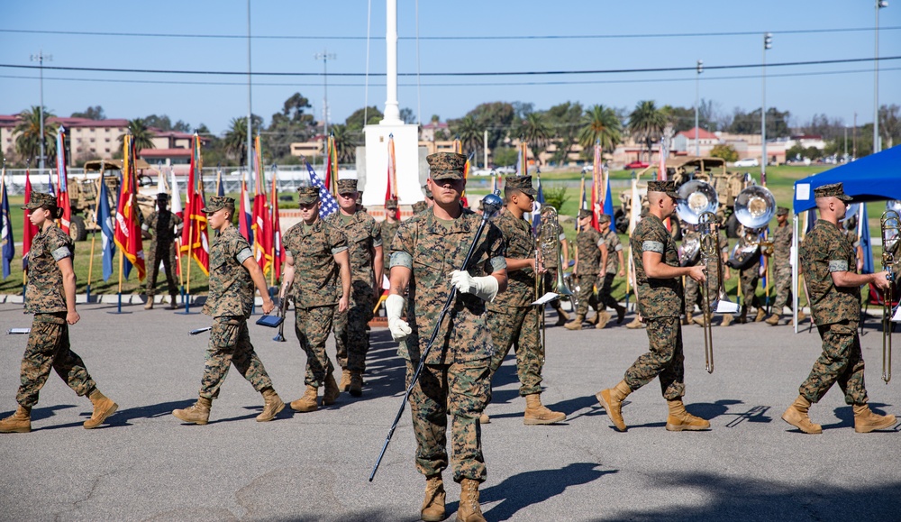 1st Marine Division Change of Command