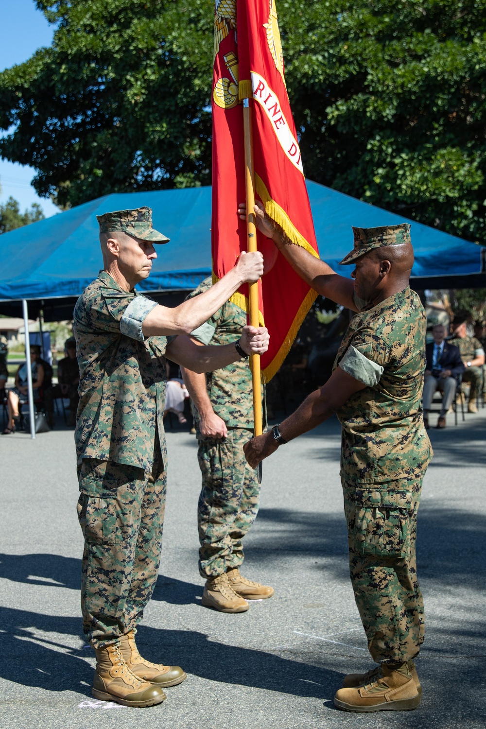 1st Marine Division Change of Command