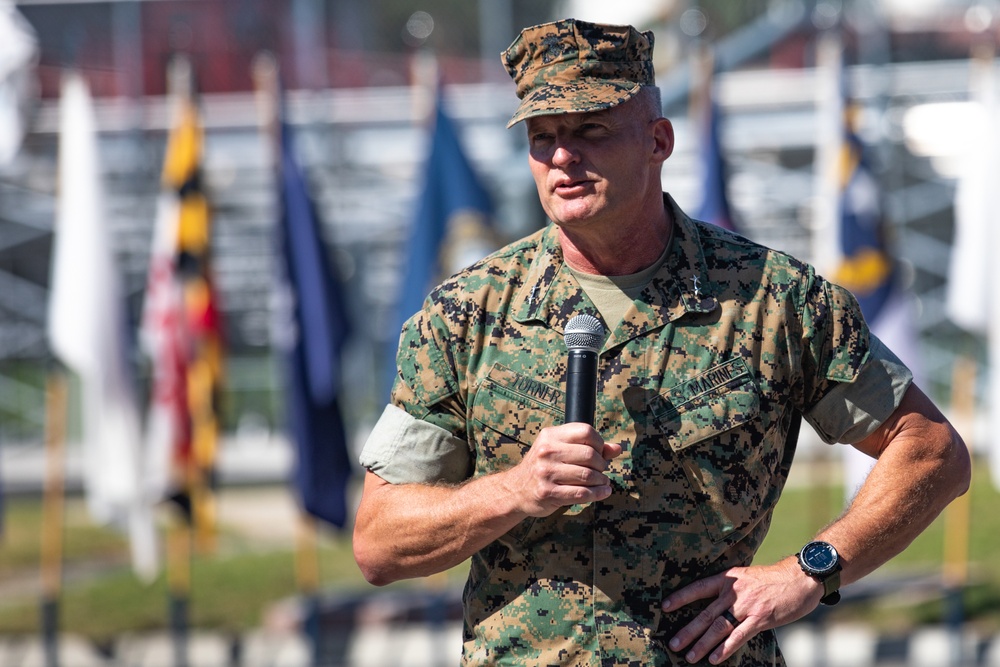 1st Marine Division Change of Command