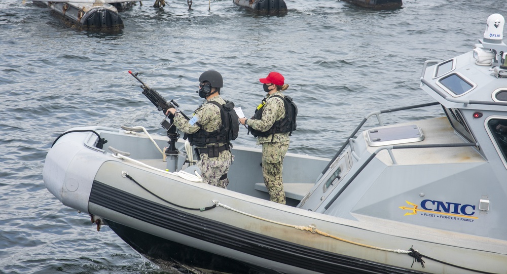 Small Boat Attack Drill