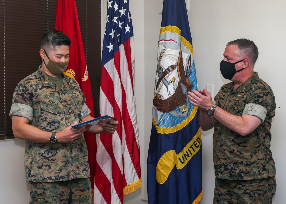 Sailors receive Joint Service Achievement Medal for COVID-19 mitigation efforts