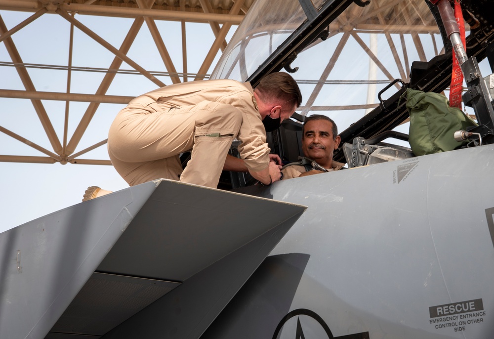 US-Qatar Friendship Event bonds strategic partners before F-15QA arrival