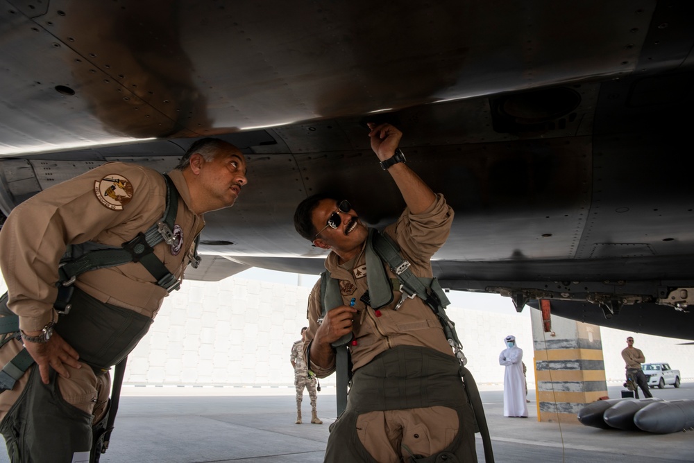 US-Qatar Friendship Event bonds strategic partners before F-15QA arrival