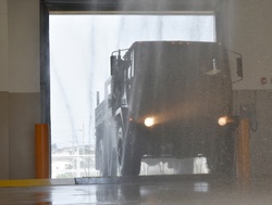 USAG Japan opens environmentally friendly wash rack for military vehicles [Image 3 of 5]