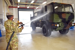 USAG Japan opens environmentally friendly wash rack for military vehicles