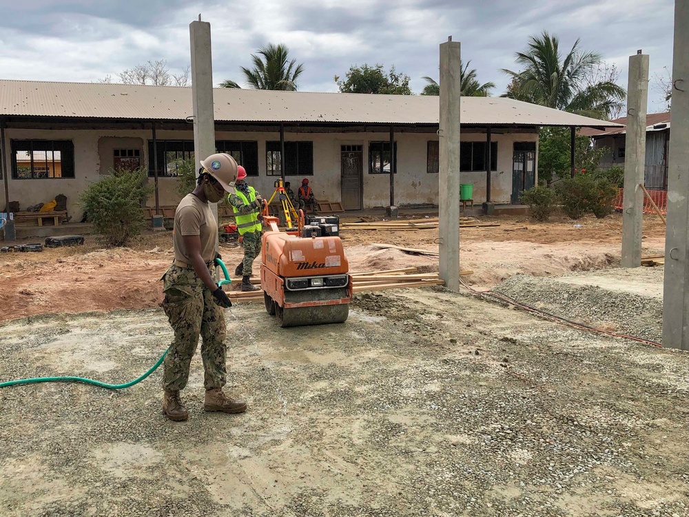 Seabees Construct School House in Timor-Leste
