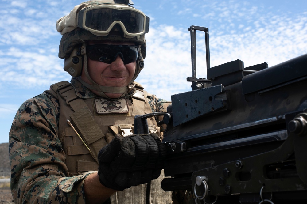Alpha Battery, 1/12 conducts MK-19 range, PTA