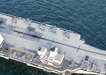 Wake Island Avengers Set Sail Onboard HMS Queen Elizabeth