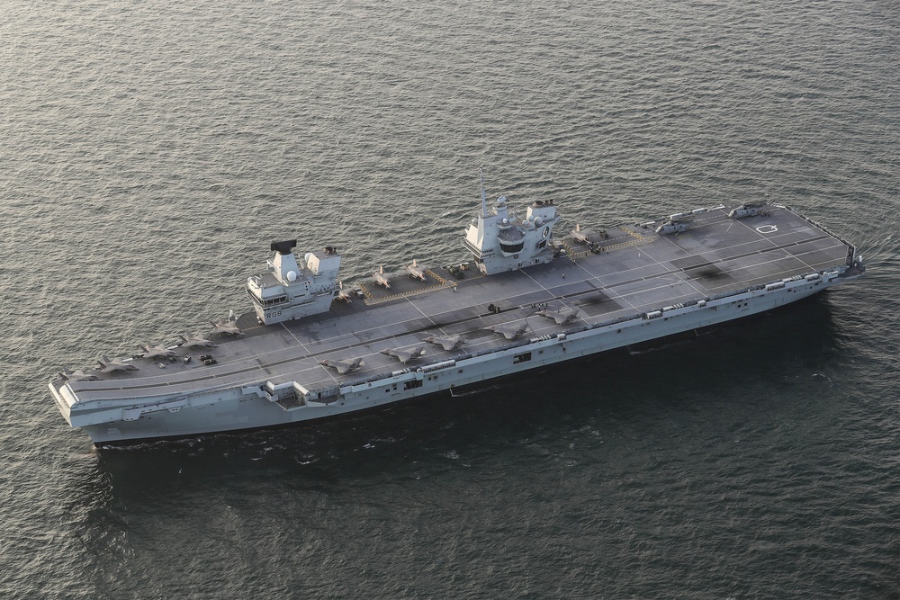 Wake Island Avengers Set Sail Onboard HMS Queen Elizabeth