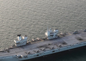 Wake Island Avengers Set Sail Onboard HMS Queen Elizabeth
