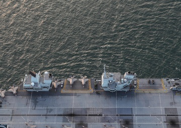 Wake Island Avengers Set Sail Onboard HMS Queen Elizabeth