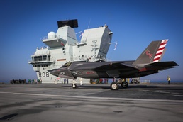 Wake Island Avengers Set Sail Onboard HMS Queen Elizabeth