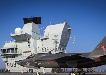 Wake Island Avengers Set Sail Onboard HMS Queen Elizabeth