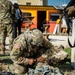 410th Military Police Company aids wounded during mock riot in Combined Resolve XIV
