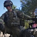 A U.S. Army Soldier at a security position during Combined Resolve