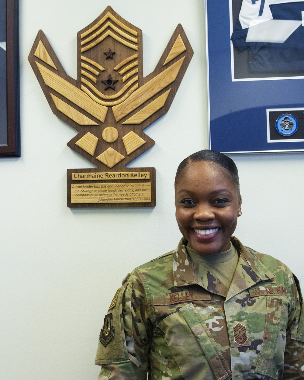 Joint Base Charleston receives a new 437th Airlift Wing command chief