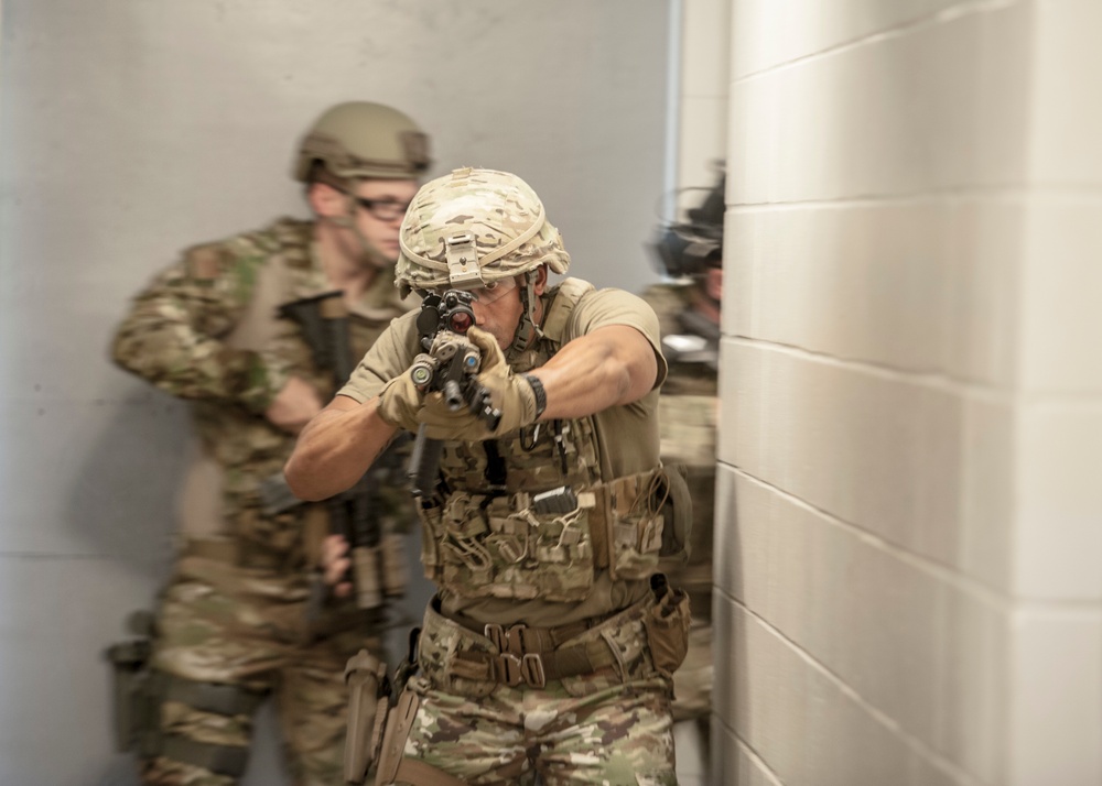 927th Security Forces Squadron training