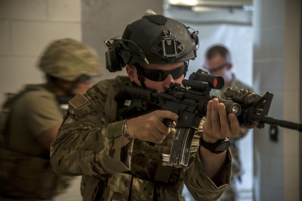 927th Security Forces Squadron training