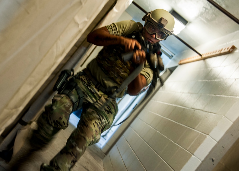 927th Security Forces Squadron training