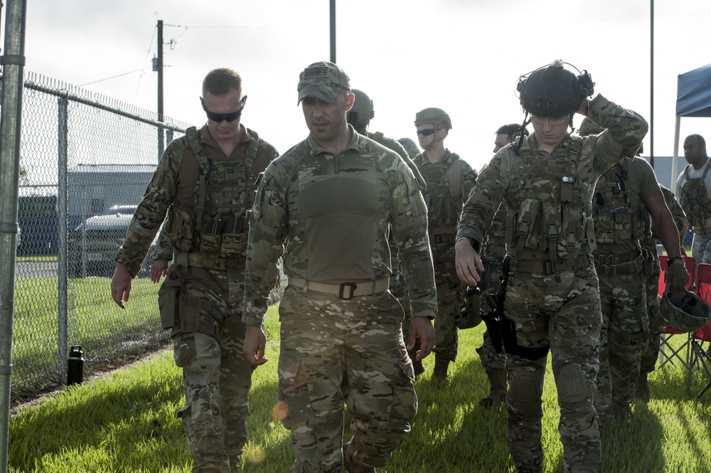 927th Security Forces Squadron training