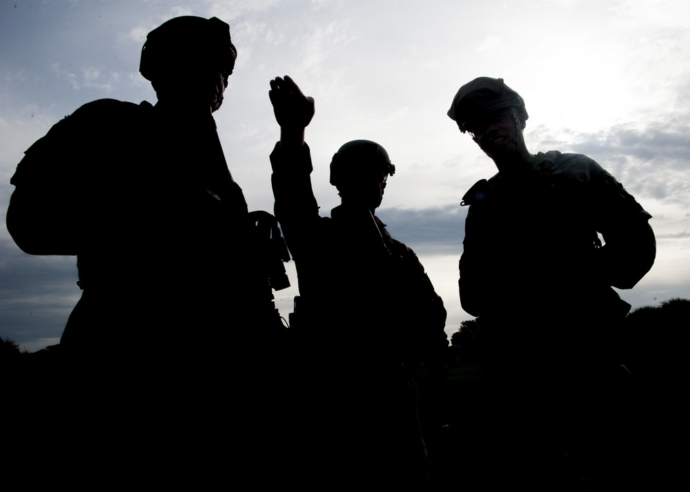 927th Security Forces Squadron training
