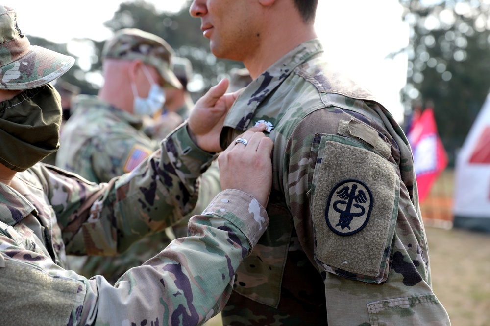 Eleven RHCE medical professionals earn the Expert Field Medical Badge